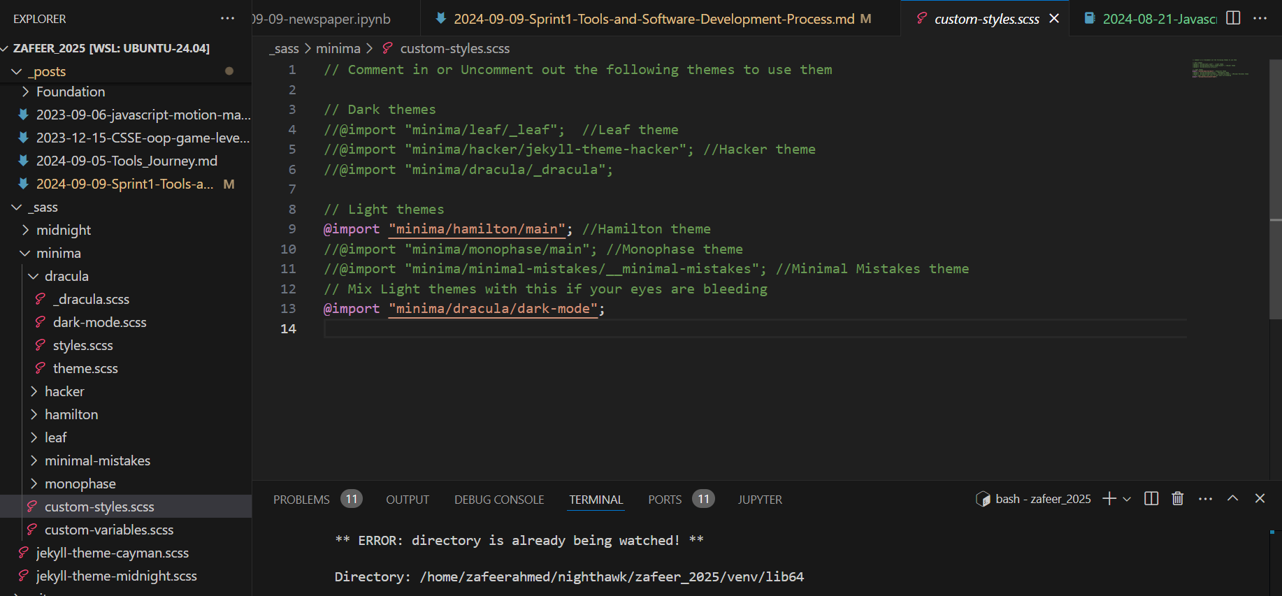 _sass/minima vs Config.yml